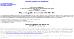 Desktop Screenshot of dontmarry.com